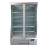 Réfrigérateur 2 portes en verre Combisteel 7455.2200 - mondialchr.com