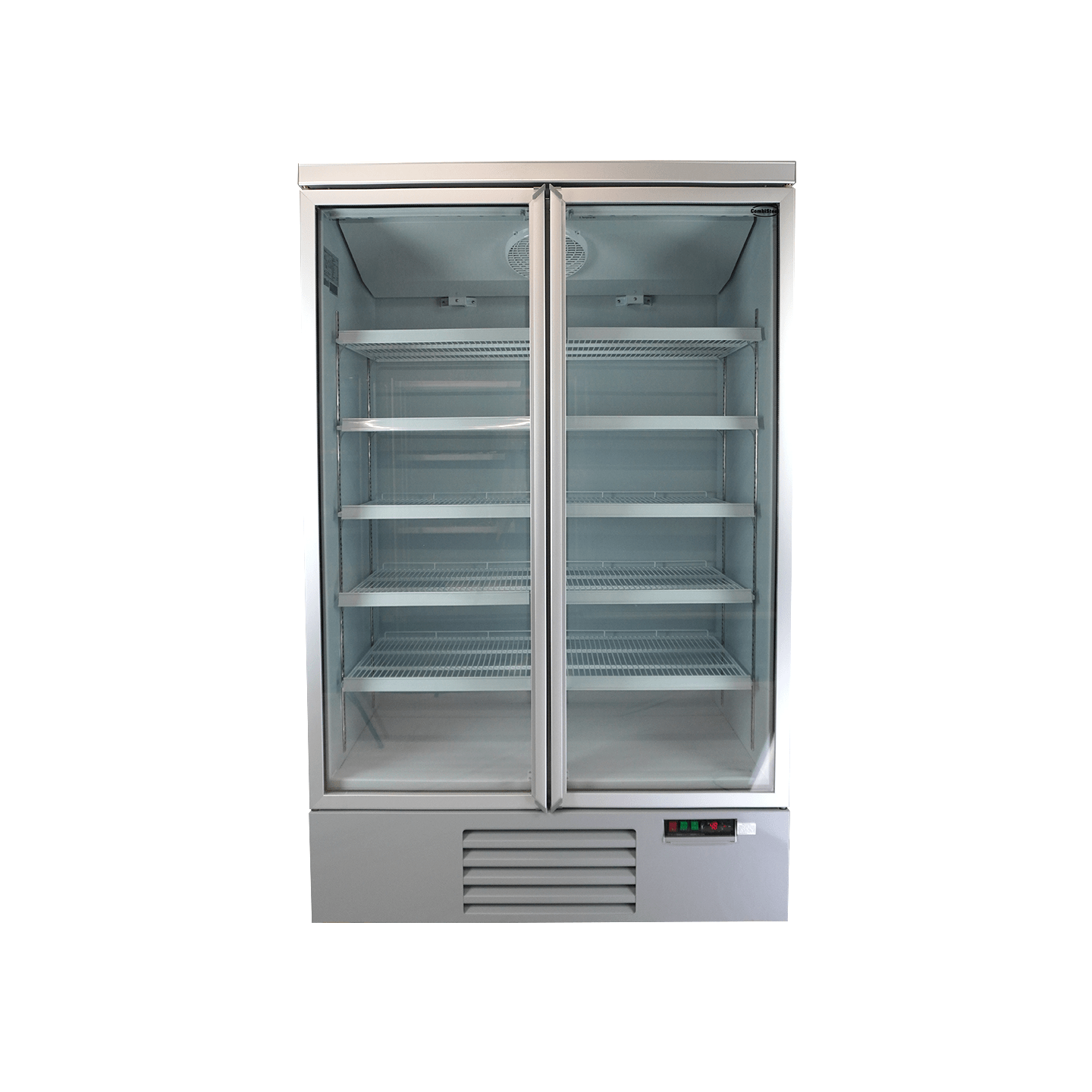 Réfrigérateur 2 portes en verre Combisteel 7455.2200 - mondialchr.com