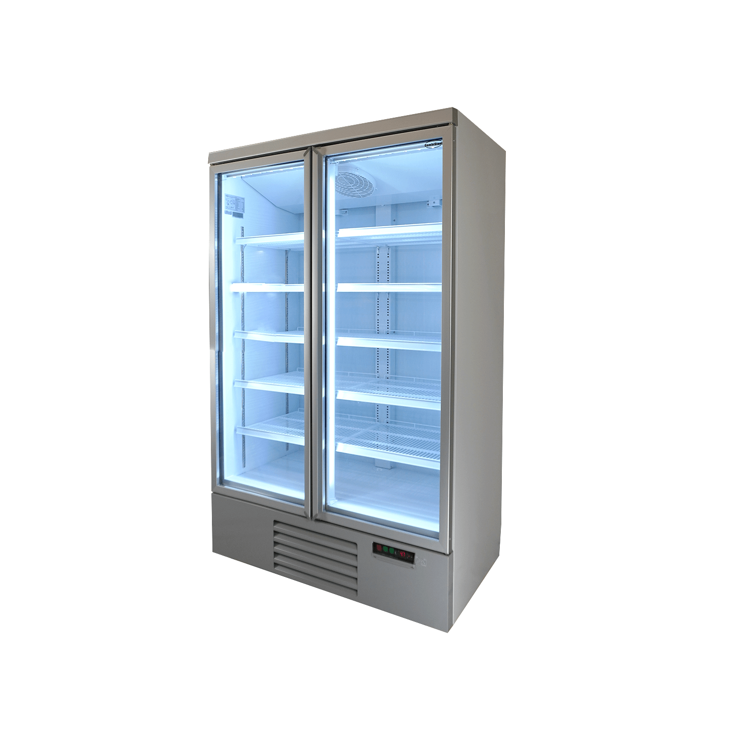 Réfrigérateur 2 portes en verre Combisteel 7455.2200 - mondialchr.com