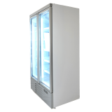 Réfrigérateur 2 portes en verre Combisteel 7455.2200 - mondialchr.com