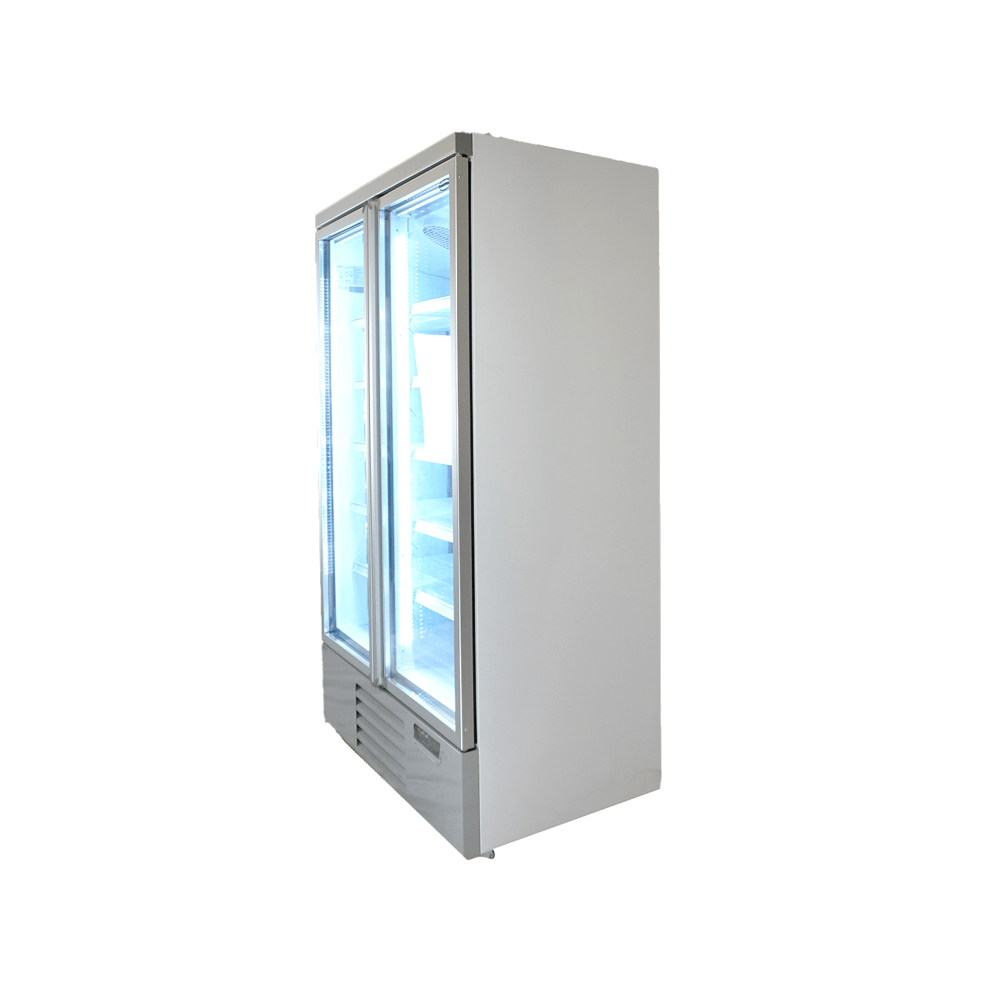 Réfrigérateur 2 portes en verre Combisteel 7455.2200 - mondialchr.com