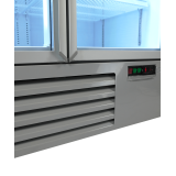 Réfrigérateur 2 portes en verre Combisteel 7455.2200 - mondialchr.com