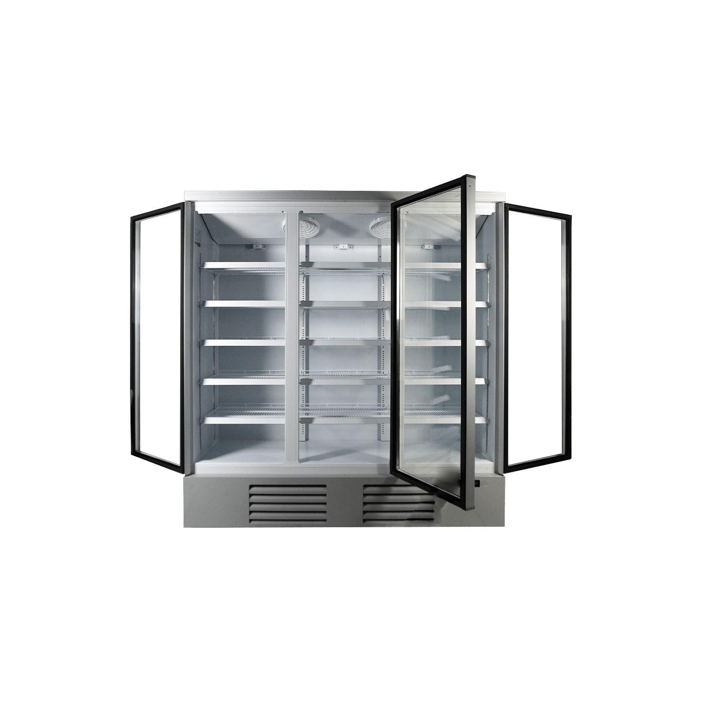 Réfrigérateur 3 portes en verre Combisteel 7455.2205 - mondialchr.com