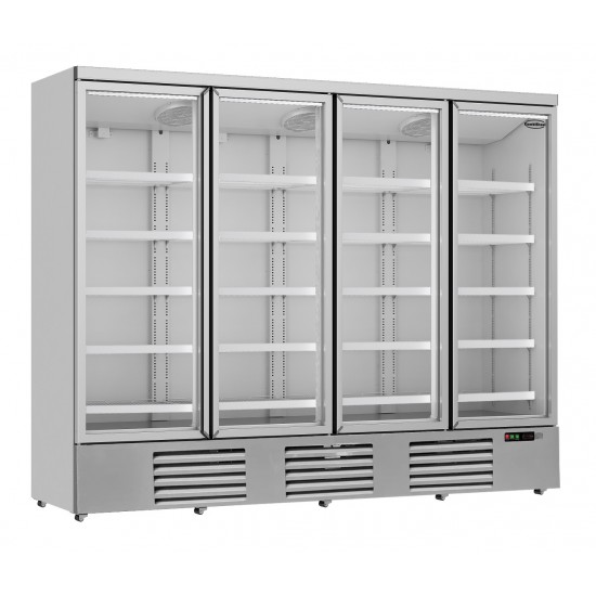 Réfrigérateur 4 portes en verre Combisteel 7455.2210 - mondialchr.com