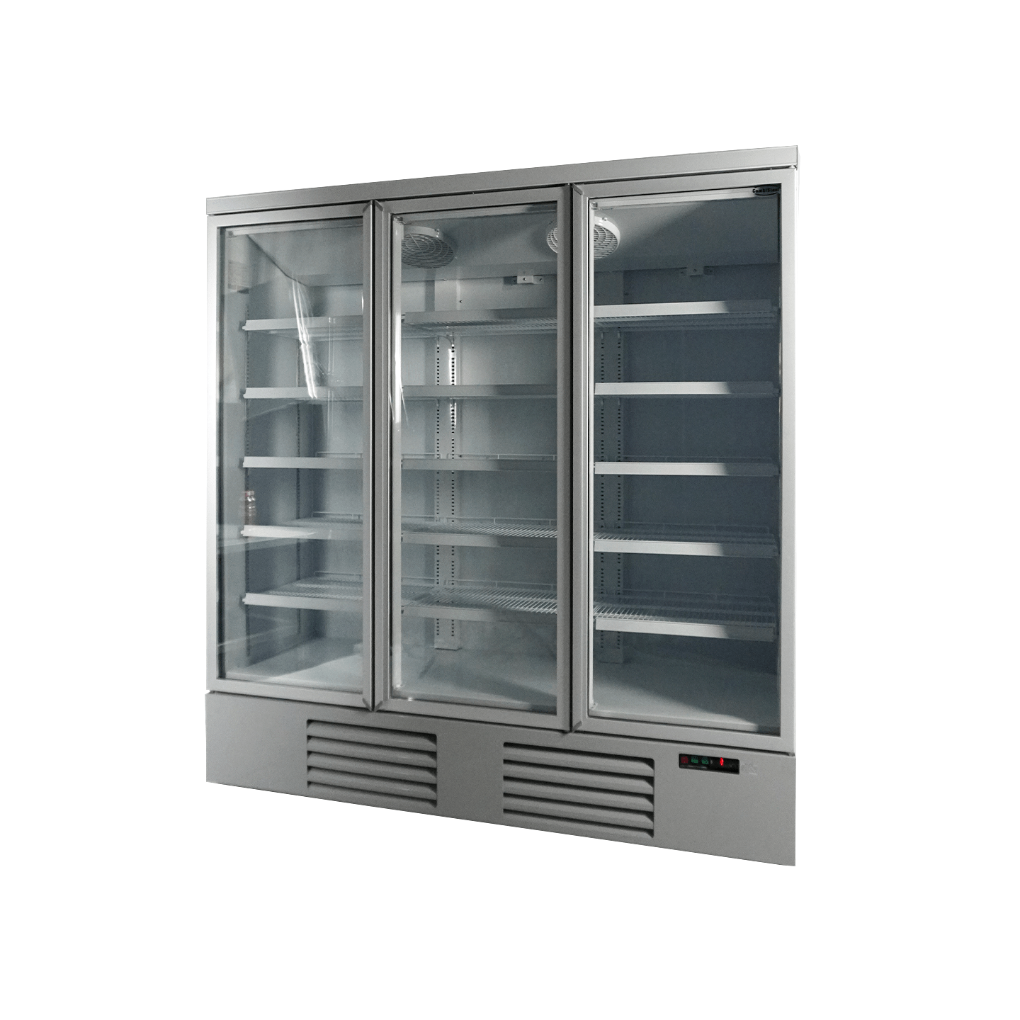 Réfrigérateur 3 portes en verre Combisteel 7455.2205 - mondialchr.com