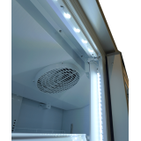 Réfrigérateur 2 portes en verre Combisteel 7455.2200 - mondialchr.com