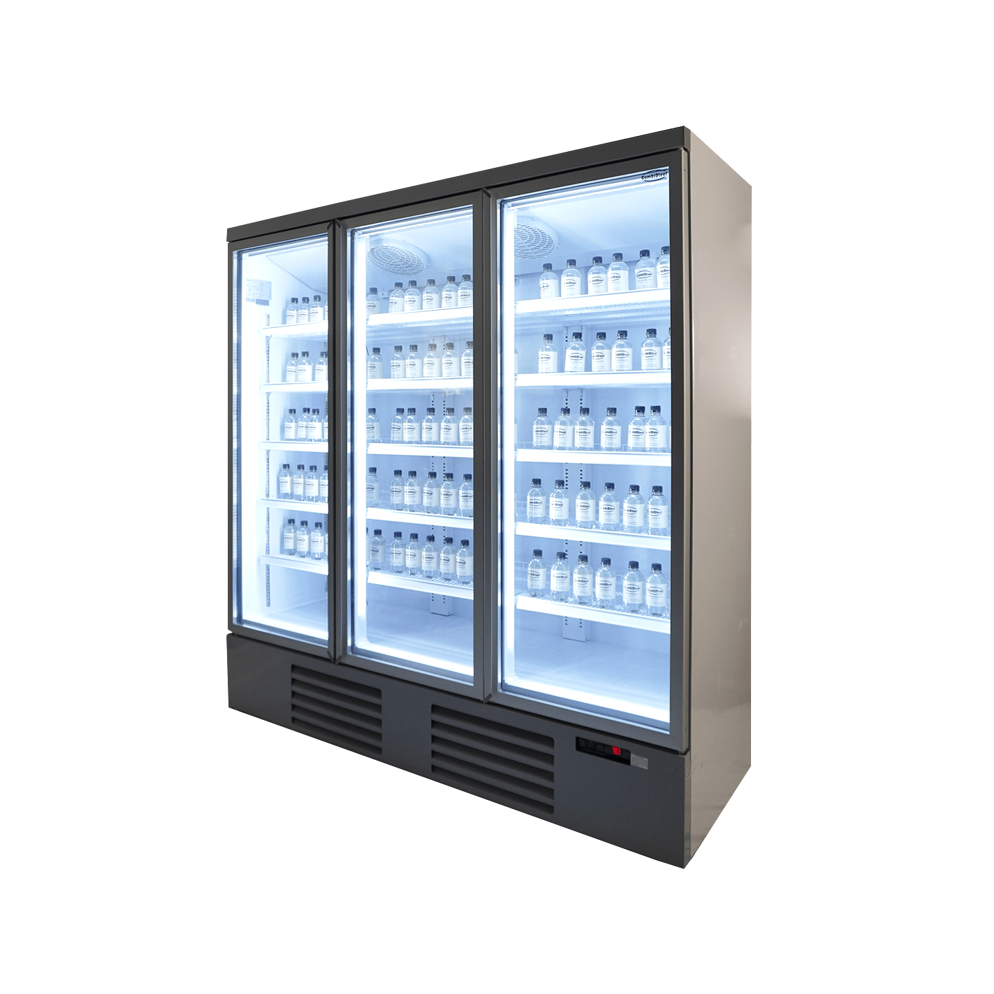 Réfrigérateur 3 portes en verre Combisteel 7455.2205 - mondialchr.com