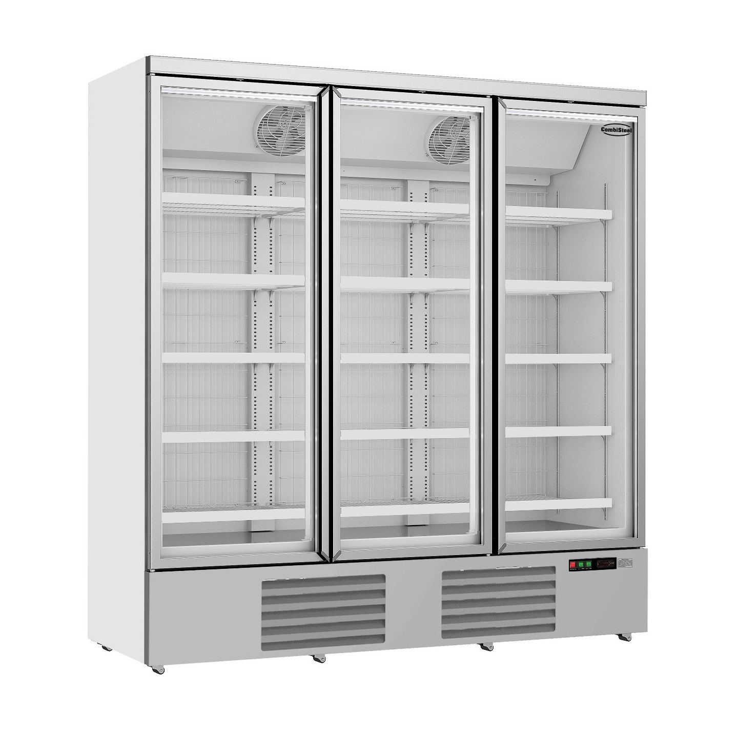 Congélateur 3 portes en verre Combisteel 7455.2220 - mondialchr.com