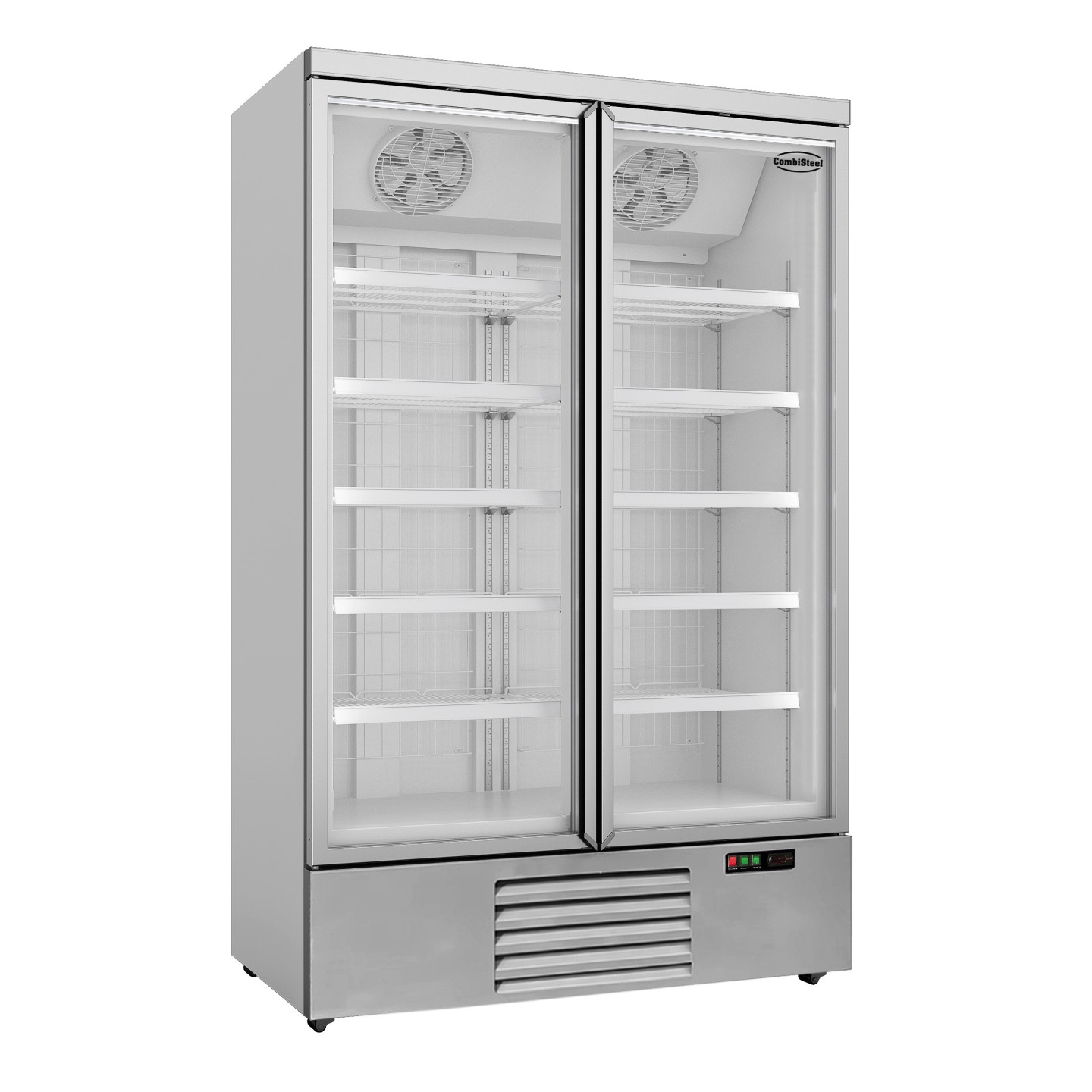 Congélateur 2 portes en verre Combisteel 7455.2215 - mondialchr.com