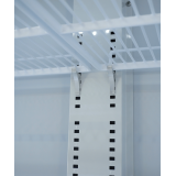 Réfrigérateur 2 portes en verre Combisteel 7455.2200 - mondialchr.com