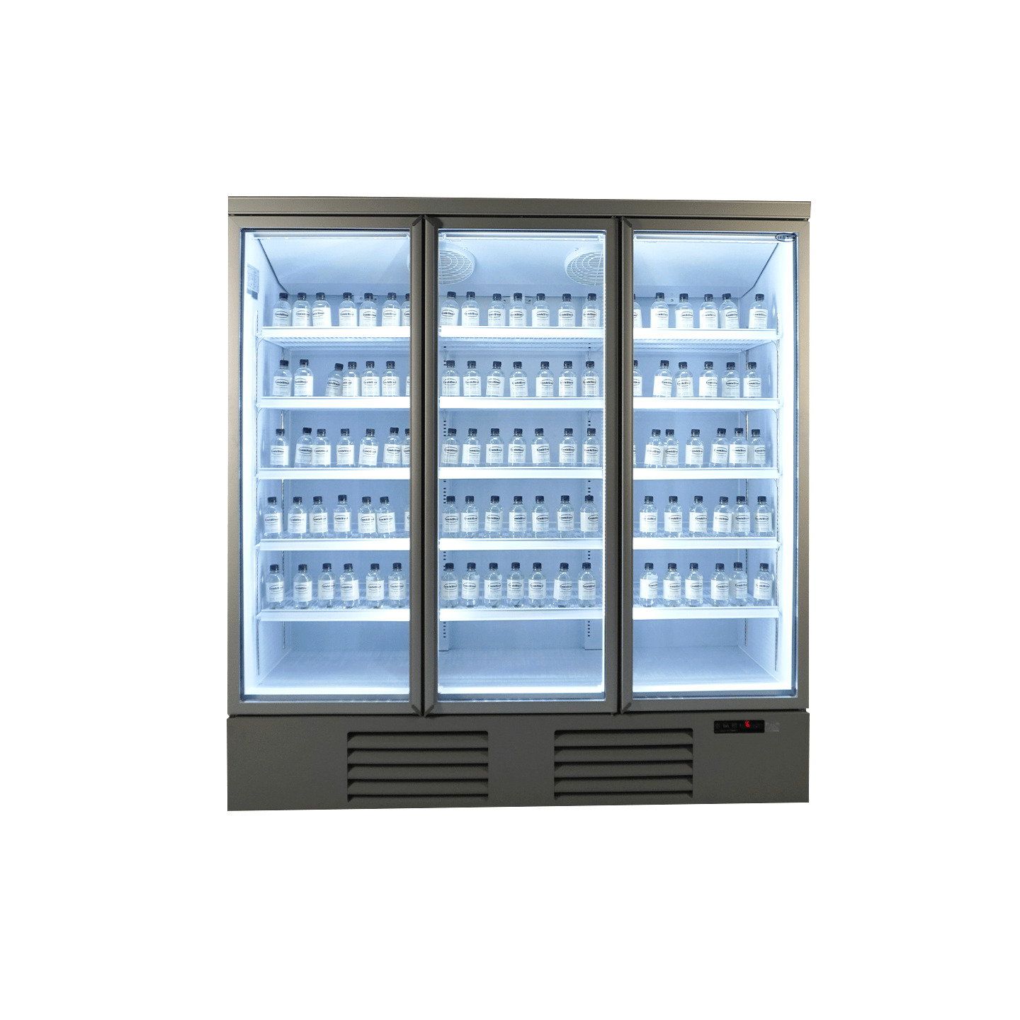 Réfrigérateur 3 portes en verre Combisteel 7455.2205 - mondialchr.com