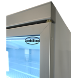 Réfrigérateur 2 portes en verre Combisteel 7455.2200 - mondialchr.com