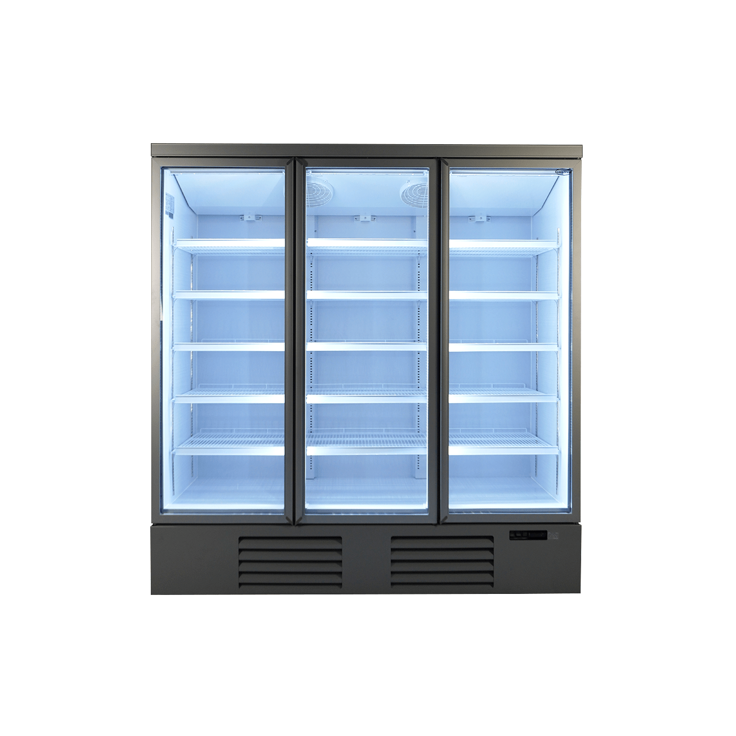 Réfrigérateur 3 portes en verre Combisteel 7455.2205 - mondialchr.com