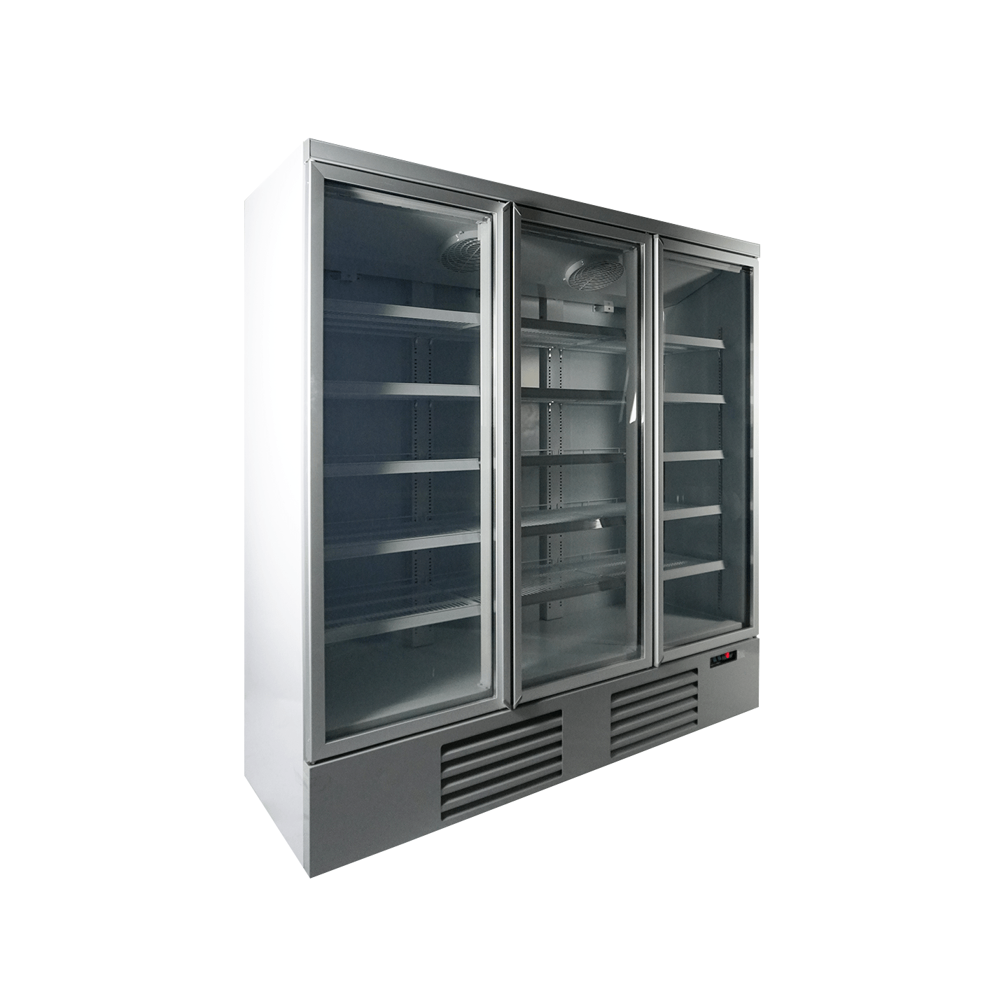 Réfrigérateur 3 portes en verre Combisteel 7455.2205 - mondialchr.com