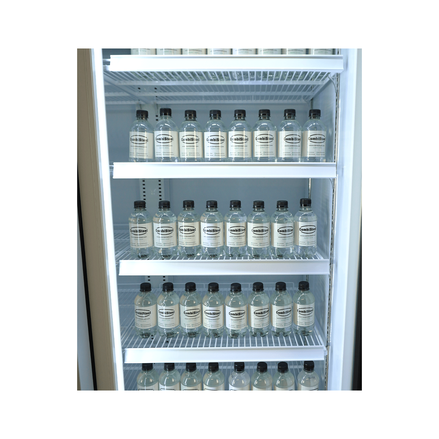 Réfrigérateur 2 portes en verre Combisteel 7455.2200 - mondialchr.com