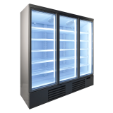 Réfrigérateur 3 portes en verre Combisteel 7455.2205 - mondialchr.com