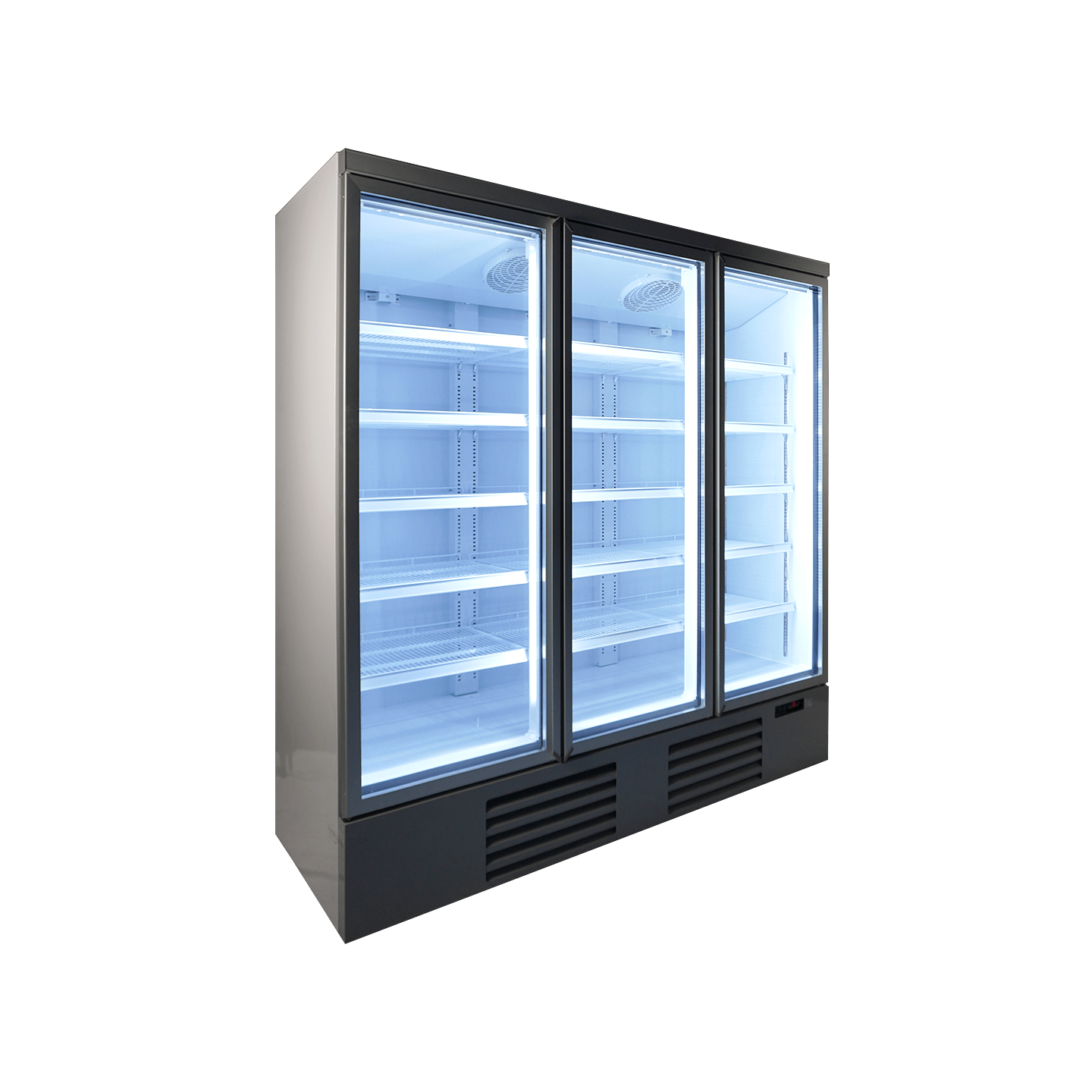 Réfrigérateur 3 portes en verre Combisteel 7455.2205 - mondialchr.com
