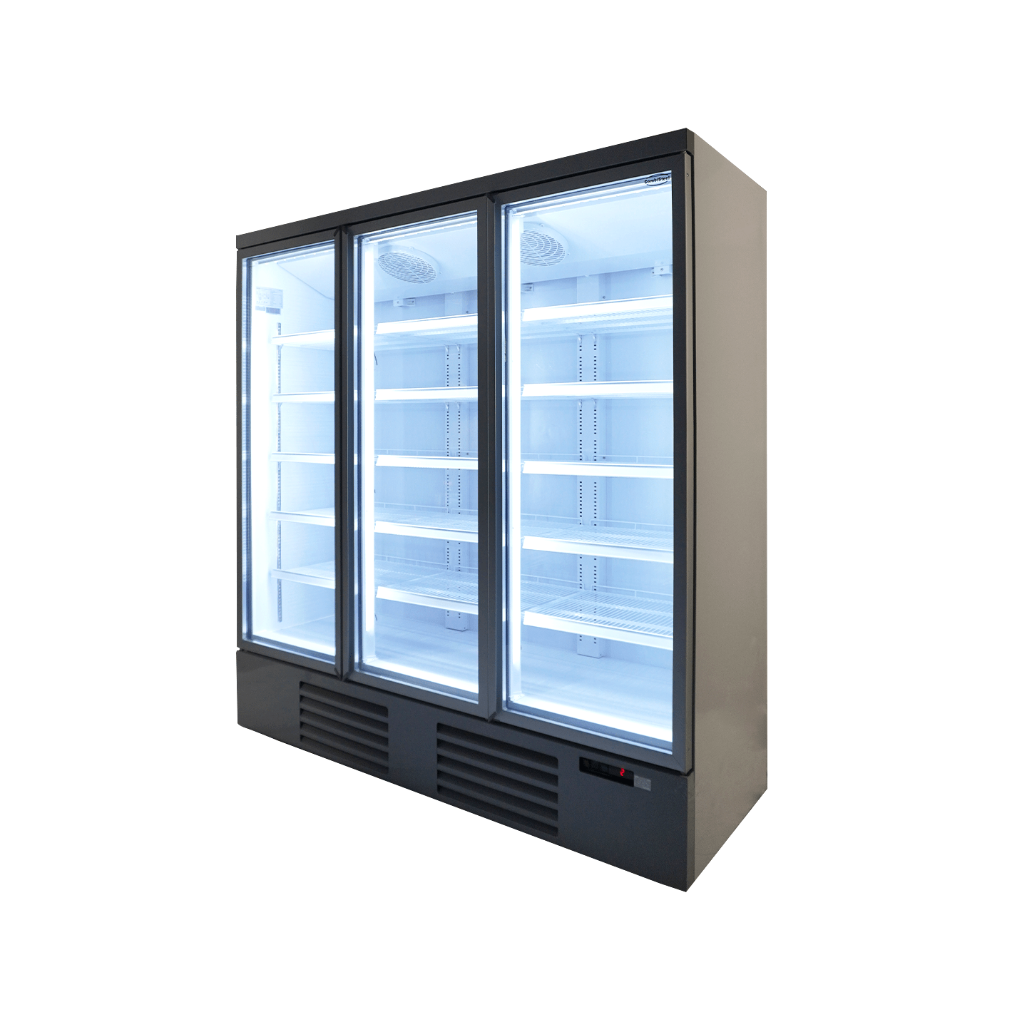 Réfrigérateur 3 portes en verre Combisteel 7455.2205 - mondialchr.com
