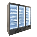 Réfrigérateur 3 portes en verre Combisteel 7455.2205 - mondialchr.com