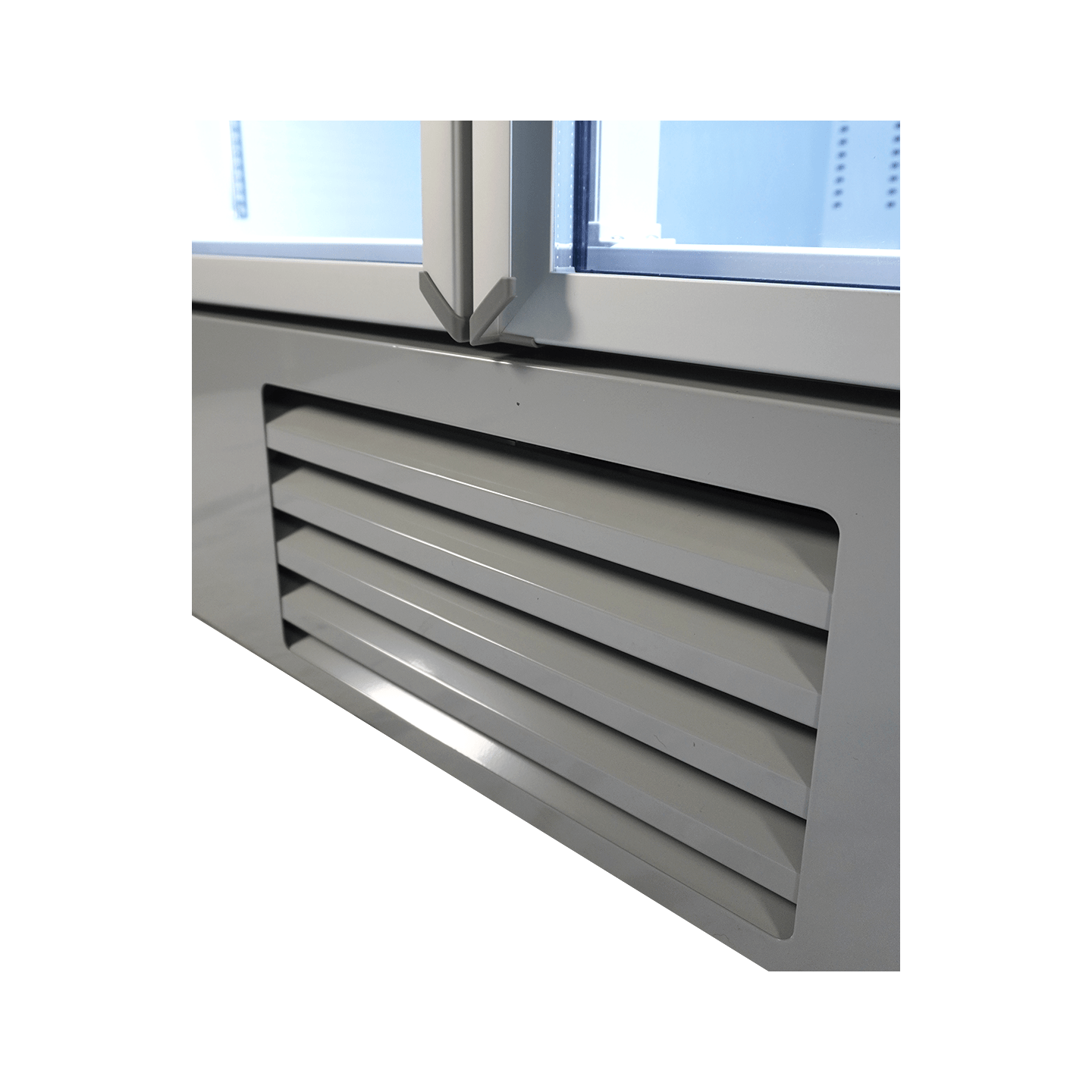 Réfrigérateur 3 portes en verre Combisteel 7455.2205 - mondialchr.com