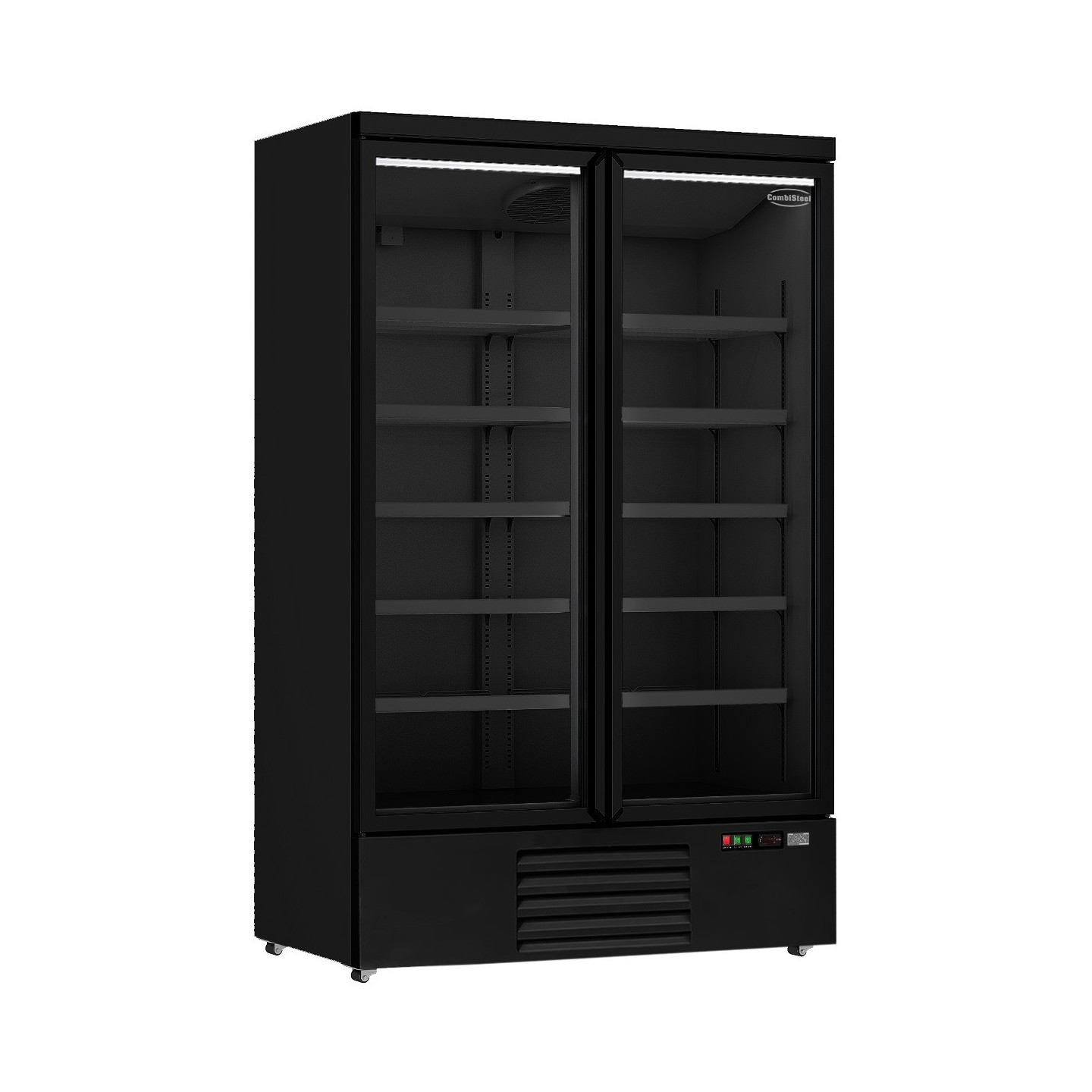 Réfrigérateur 2 portes en verre Combisteel 7455.2230 - mondialchr.com