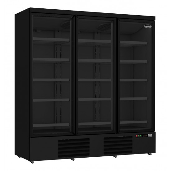Réfrigérateur 3 portes en verre Combisteel 7455.2235 - mondialchr.com