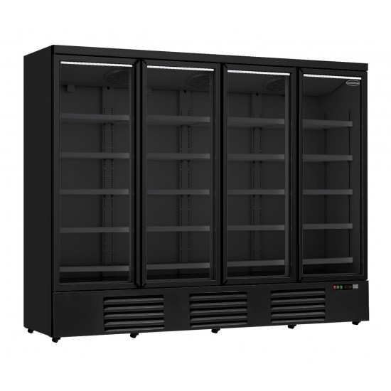 Réfrigérateur 4 portes en verre Combisteel 7455.2240 - mondialchr.com
