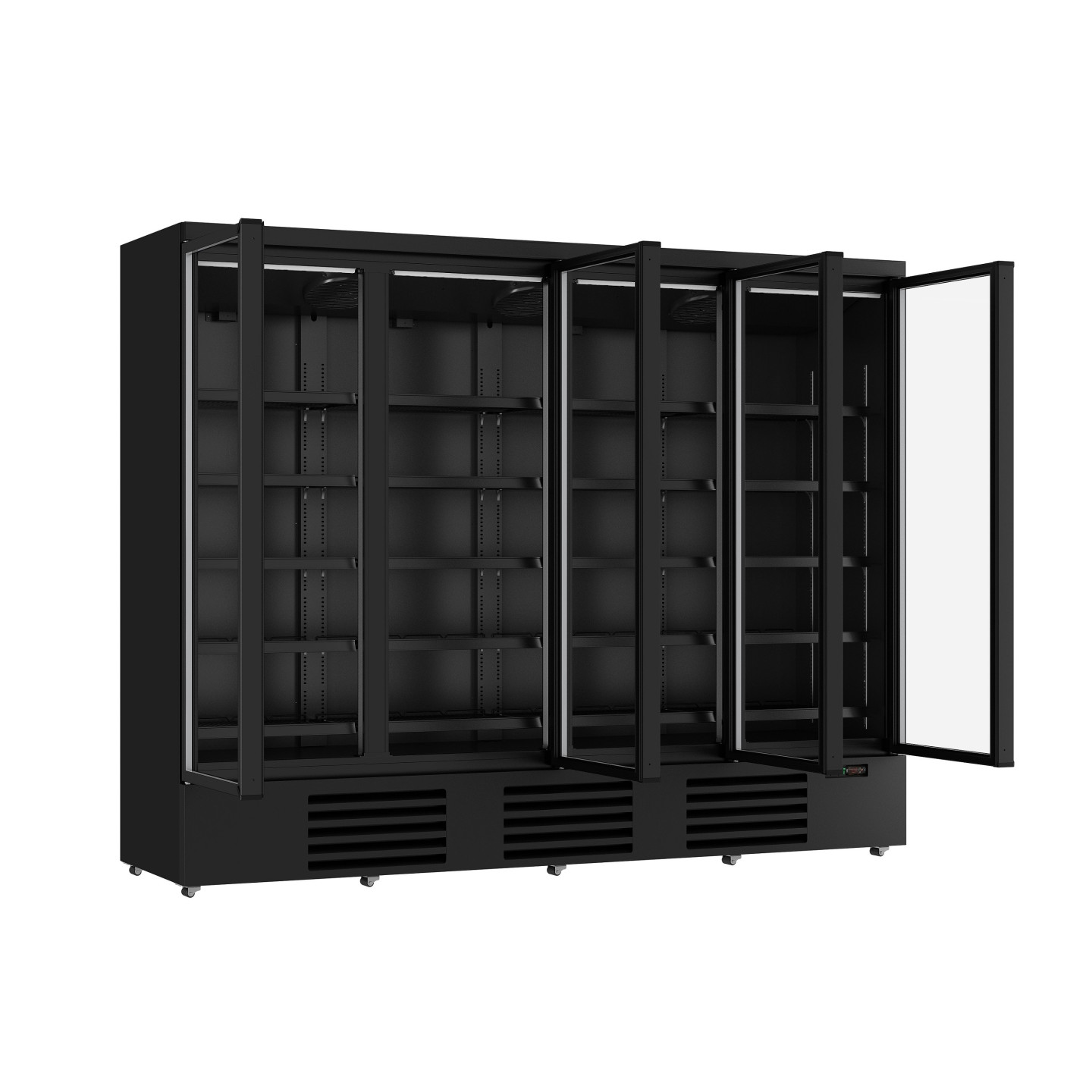 Réfrigérateur 4 portes en verre Combisteel 7455.2240 - mondialchr.com