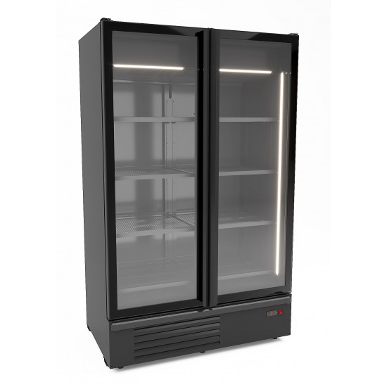 Réfrigérateur 2 portes en verre Combisteel 7072.1110 - mondialchr.com