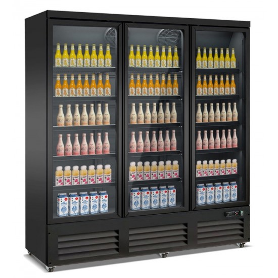 Réfrigérateur 3 portes en verre Combisteel  7526.0110 - mondialchr.com