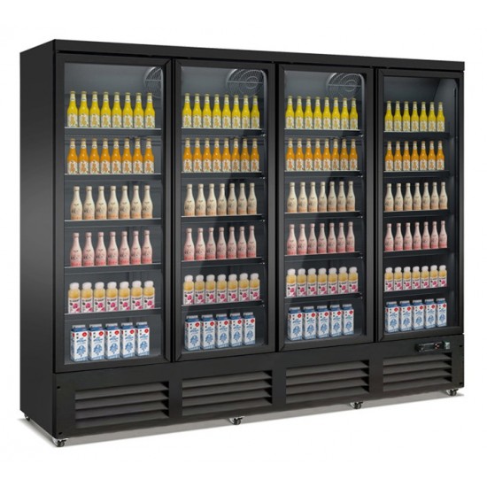 Réfrigérateur 4 portes en verre Combisteel 7526.0115 - mondialchr.com