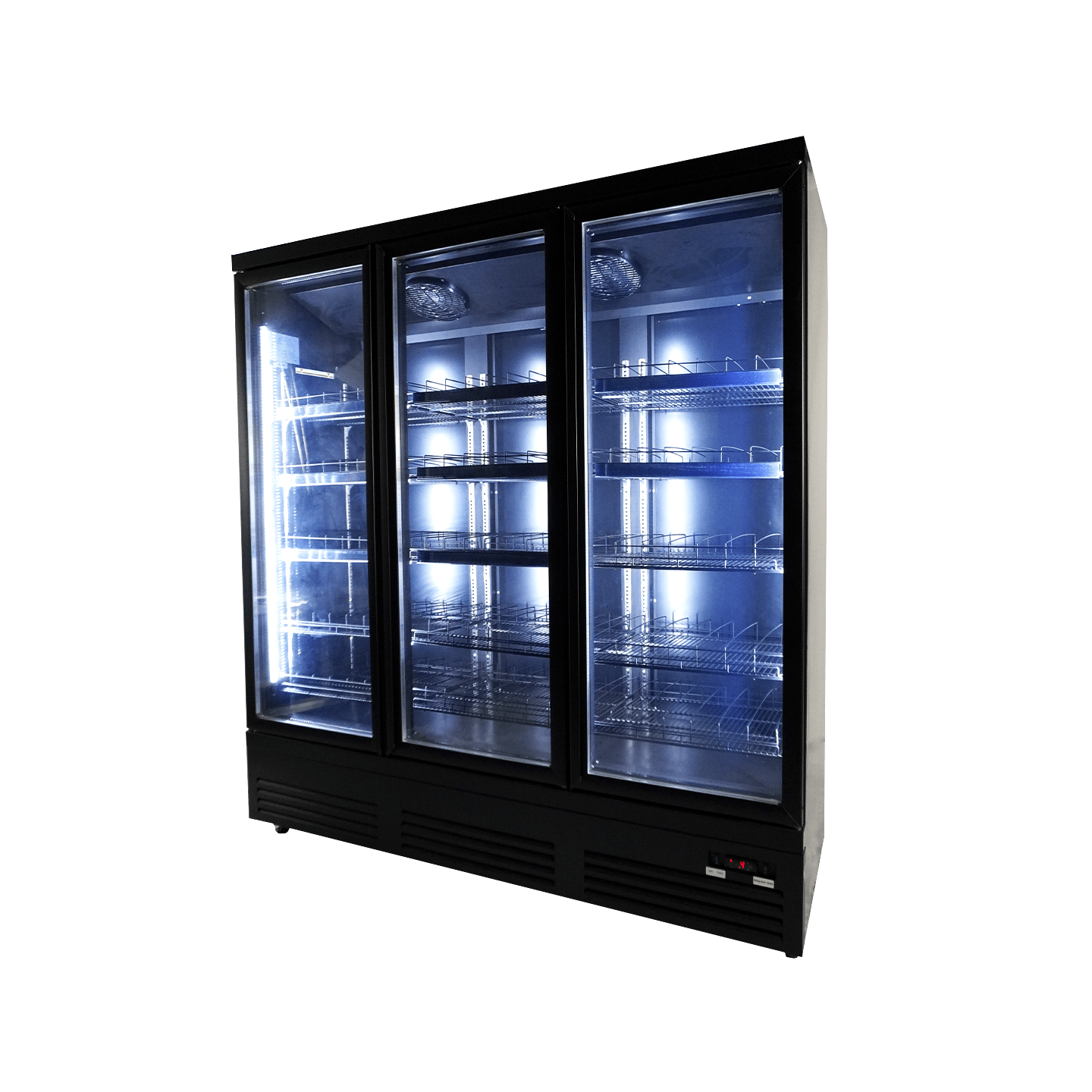 Réfrigérateur 3 portes en verre Combisteel  7526.0110 - mondialchr.com
