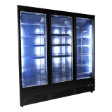 Réfrigérateur 3 portes en verre Combisteel  7526.0110 - mondialchr.com