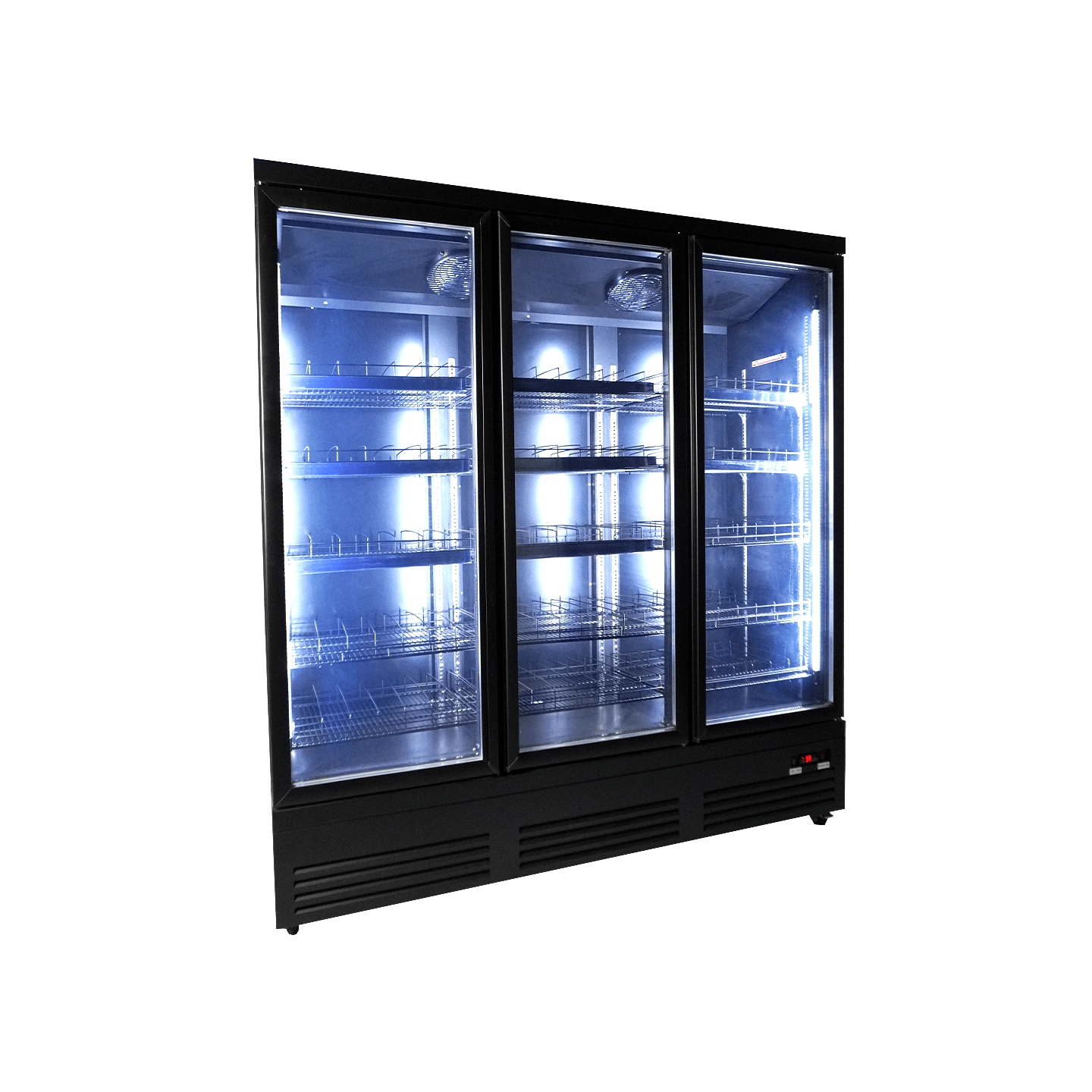 Réfrigérateur 3 portes en verre Combisteel  7526.0110 - mondialchr.com