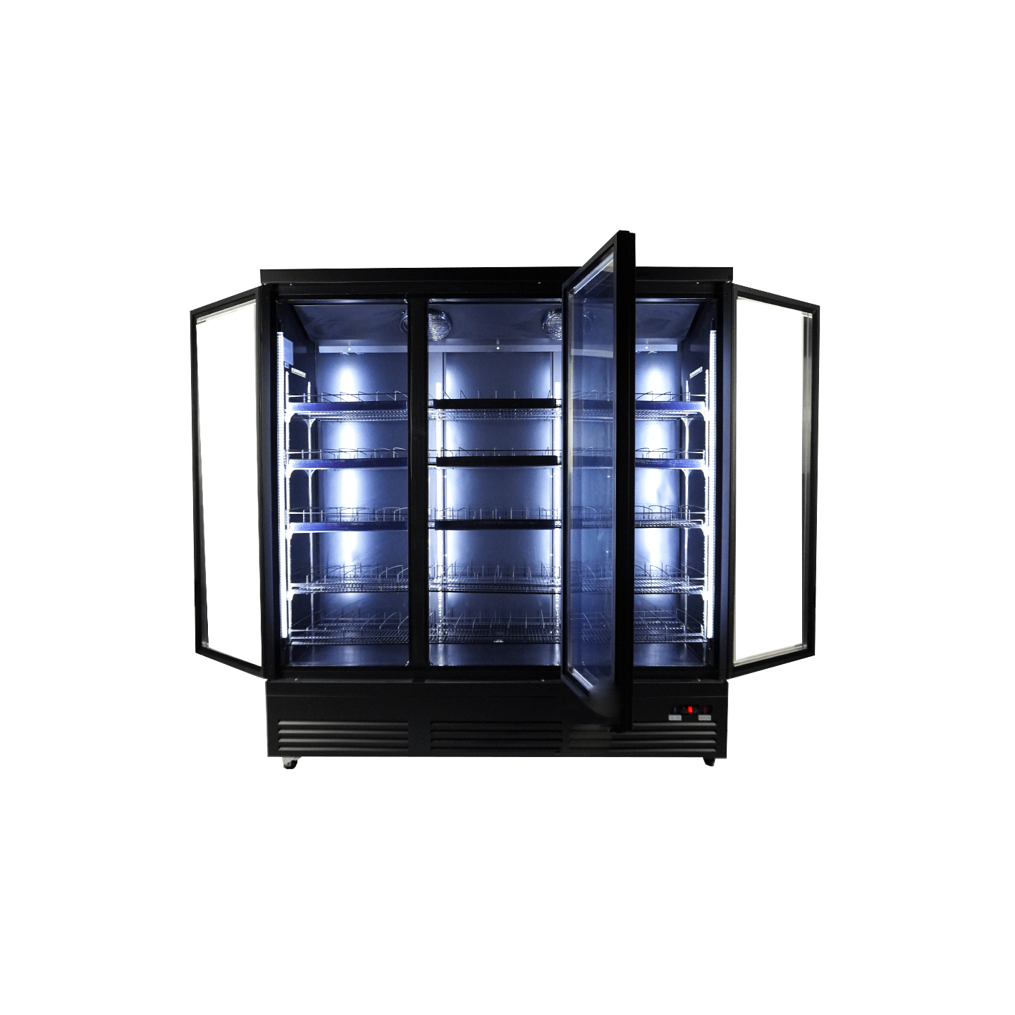 Réfrigérateur 3 portes en verre Combisteel  7526.0110 - mondialchr.com