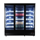 Réfrigérateur 3 portes en verre Combisteel  7526.0110 - mondialchr.com