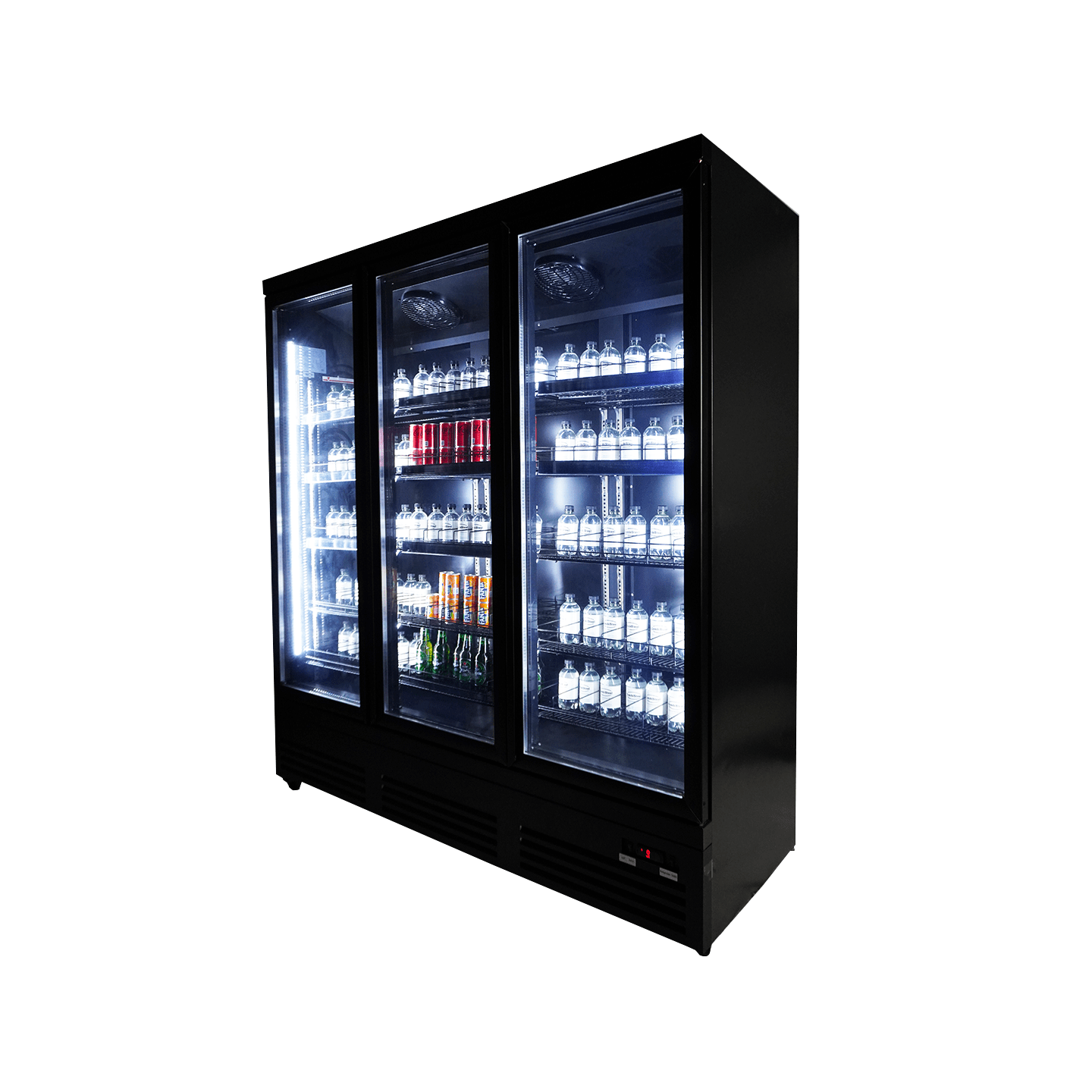 Réfrigérateur 3 portes en verre Combisteel  7526.0110 - mondialchr.com