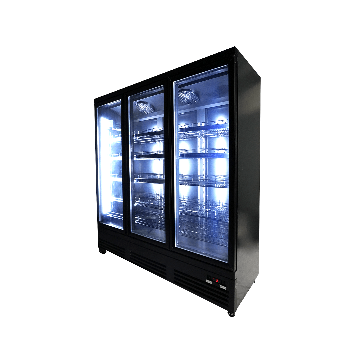 Réfrigérateur 3 portes en verre Combisteel  7526.0110 - mondialchr.com
