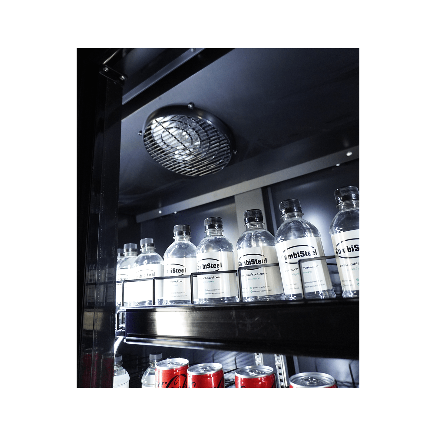 Réfrigérateur 3 portes en verre Combisteel  7526.0110 - mondialchr.com