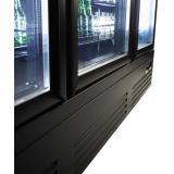 Réfrigérateur 3 portes en verre Combisteel  7526.0110 - mondialchr.com