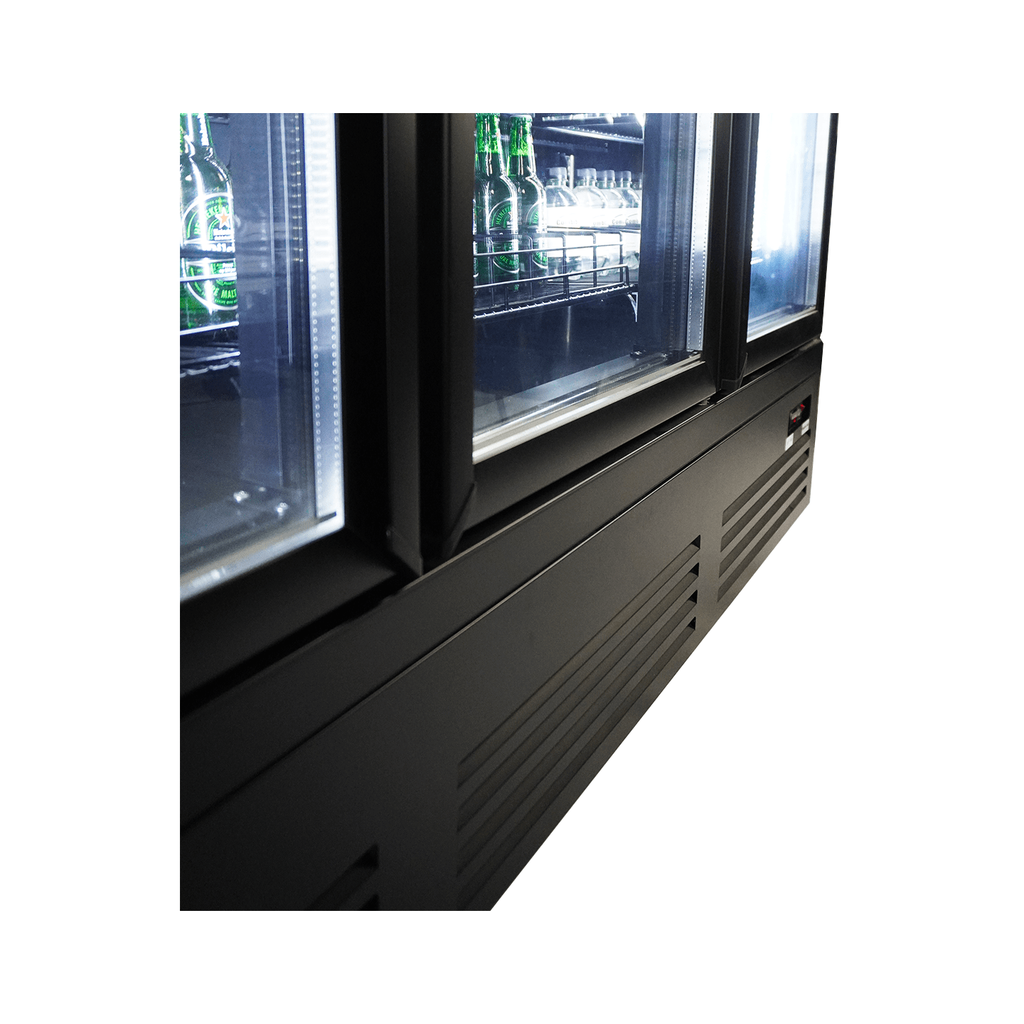 Réfrigérateur 3 portes en verre Combisteel  7526.0110 - mondialchr.com