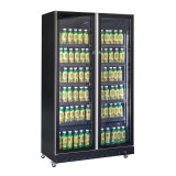 Réfrigérateur 2 portes en verre Combisteel 7526.0010 - mondialchr.com