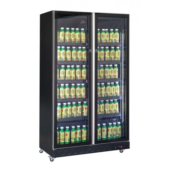 Réfrigérateur 2 portes en verre Combisteel 7526.0010 - mondialchr.com