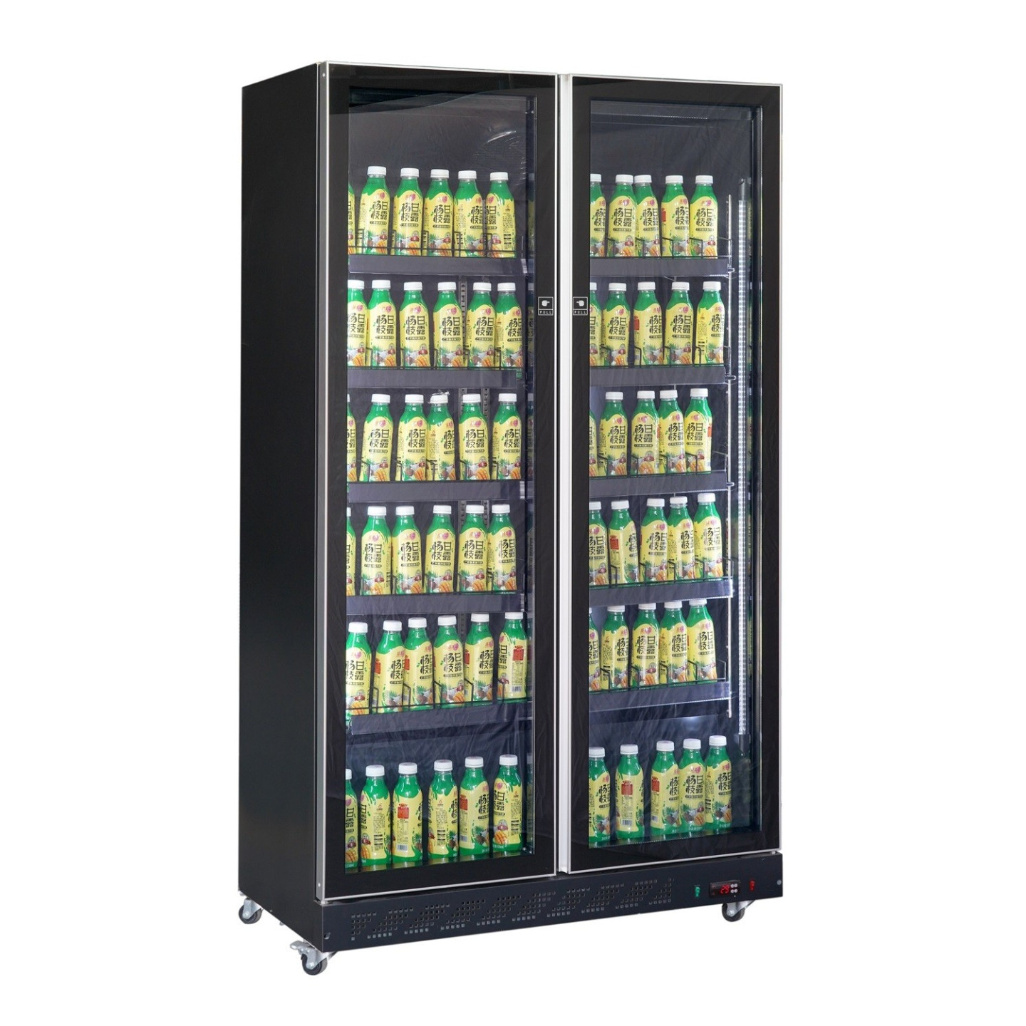 Réfrigérateur 2 portes en verre Combisteel 7526.0010 - mondialchr.com