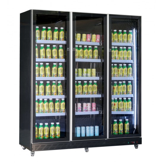 Réfrigérateur 3 portes en verre Combisteel 7526.0015 - mondialchr.com