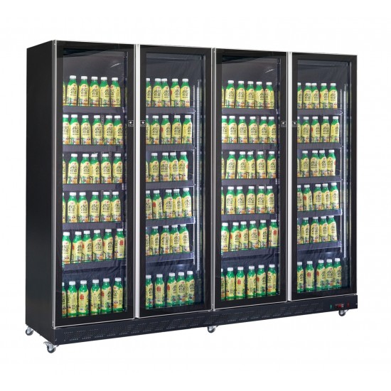 Réfrigérateur 4 portes en verre Combisteel 7526.0020 - mondialchr.com