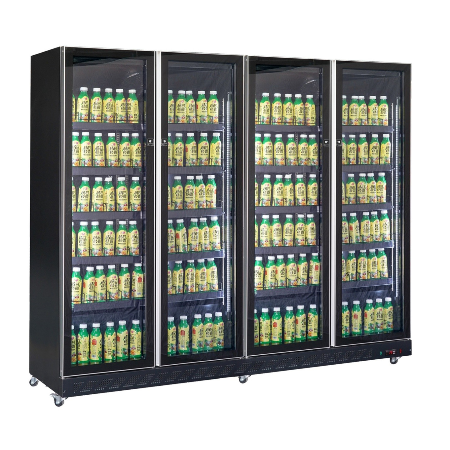 Réfrigérateur 4 portes en verre Combisteel 7526.0020 - mondialchr.com