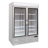 Réfrigérateur 2 portes en verre Combisteel 7450.0140 - mondialchr.com