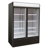 Réfrigérateur 2 portes en verre Combisteel 7450.0140 - mondialchr.com