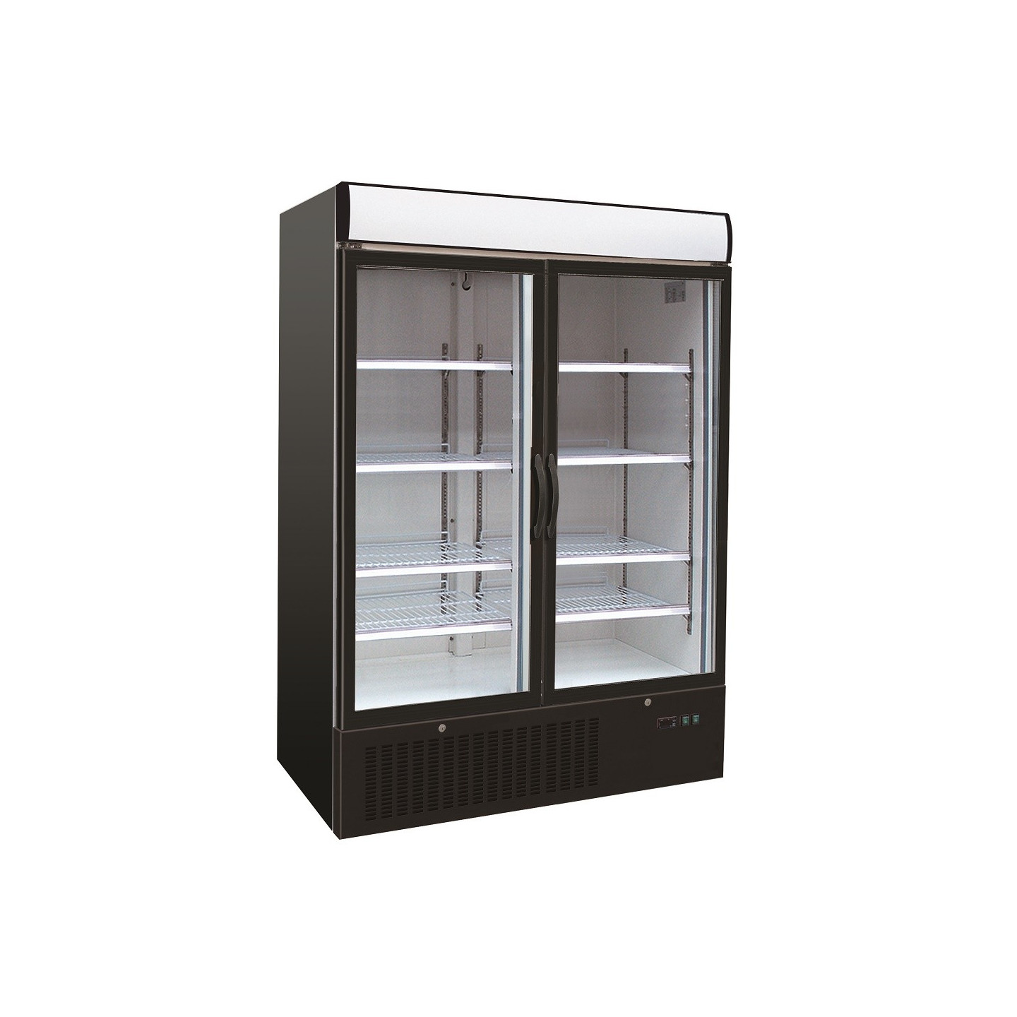 Congélateur 2 portes en verre Combisteel 7450.0145 - mondialchr.com